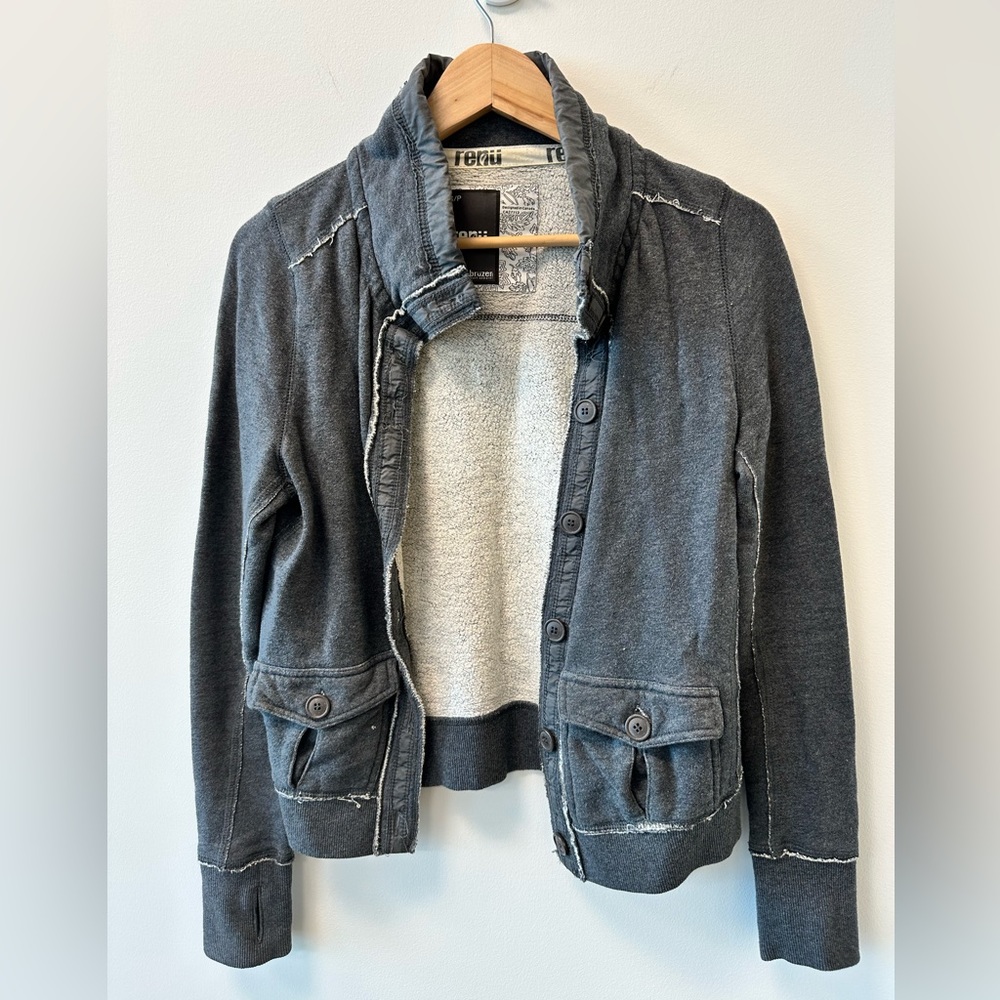 UTM Button Down Sweater